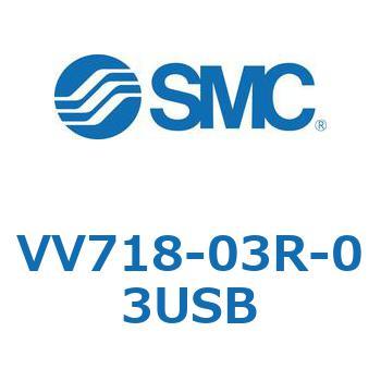 5ポートソレノイドバルブISO規格準拠 VQ用 マニホールド SMC