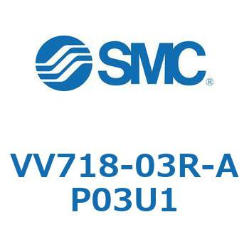 5ポートソレノイドバルブISO規格準拠 VQ用 マニホールド SMC