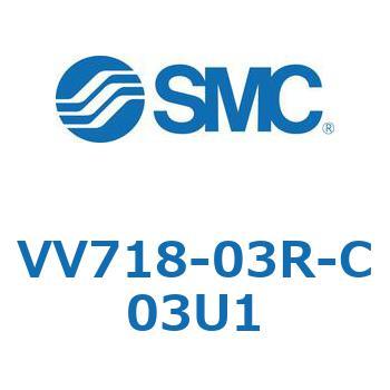 5ポートソレノイドバルブISO規格準拠 VQ用 マニホールド SMC