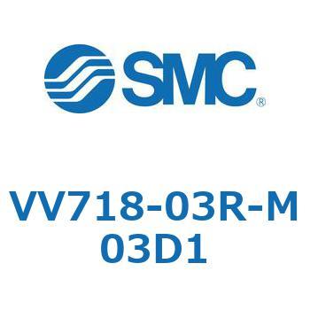 5ポートソレノイドバルブISO規格準拠 VQ用 マニホールド SMC