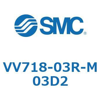 5ポートソレノイドバルブISO規格準拠 VQ用 マニホールド SMC