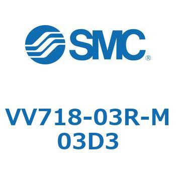 5ポートソレノイドバルブISO規格準拠 VQ用 マニホールド SMC