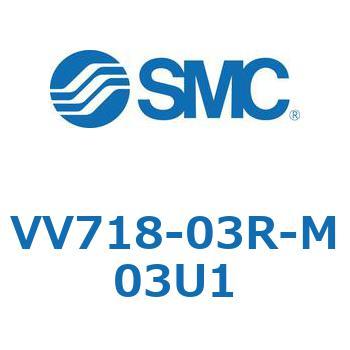 5ポートソレノイドバルブISO規格準拠 VQ用 マニホールド SMC