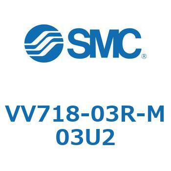 5ポートソレノイドバルブISO規格準拠 VQ用 マニホールド SMC