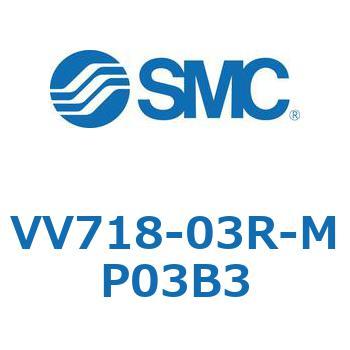 5ポートソレノイドバルブISO規格準拠 VQ用 マニホールド SMC