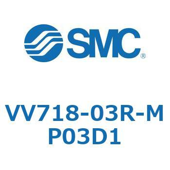 5ポートソレノイドバルブISO規格準拠 VQ用 マニホールド SMC
