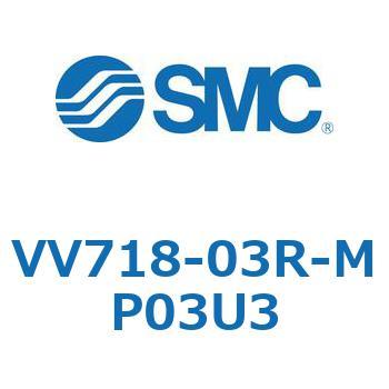 5ポートソレノイドバルブISO規格準拠 VQ用 マニホールド SMC