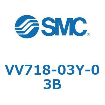 5ポートソレノイドバルブISO規格準拠 VQ用 マニホールド SMC