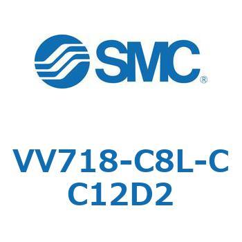 5ポートソレノイドバルブISO規格準拠 VQ用 マニホールド SMC