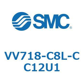 5ポートソレノイドバルブISO規格準拠 VQ用 マニホールド SMC