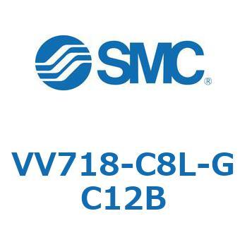 5ポートソレノイドバルブISO規格準拠 VQ用 マニホールド SMC