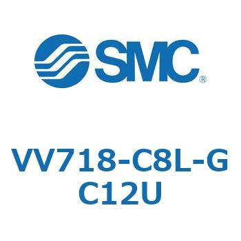 5ポートソレノイドバルブISO規格準拠 VQ用 マニホールド SMC