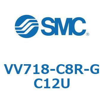 5ポートソレノイドバルブISO規格準拠 VQ用 マニホールド SMC
