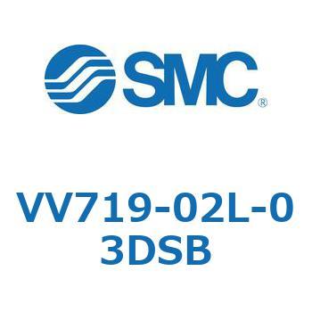 5ポートソレノイドバルブISO規格準拠 VQ用 マニホールド SMC