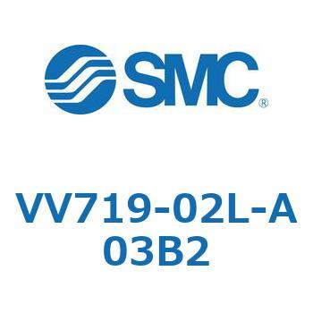 5ポートソレノイドバルブISO規格準拠 VQ用 マニホールド SMC