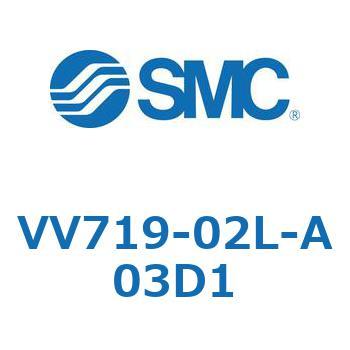 5ポートソレノイドバルブISO規格準拠 VQ用 マニホールド SMC