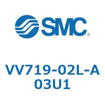 5ポートソレノイドバルブISO規格準拠 VQ用 マニホールド SMC
