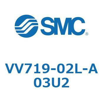 5ポートソレノイドバルブISO規格準拠 VQ用 マニホールド SMC