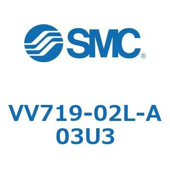 5ポートソレノイドバルブISO規格準拠 VQ用 マニホールド SMC