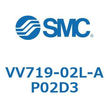 5ポートソレノイドバルブISO規格準拠 VQ用 マニホールド SMC