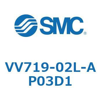 5ポートソレノイドバルブISO規格準拠 VQ用 マニホールド SMC