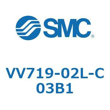 5ポートソレノイドバルブISO規格準拠 VQ用 マニホールド SMC