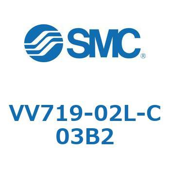 5ポートソレノイドバルブISO規格準拠 VQ用 マニホールド SMC