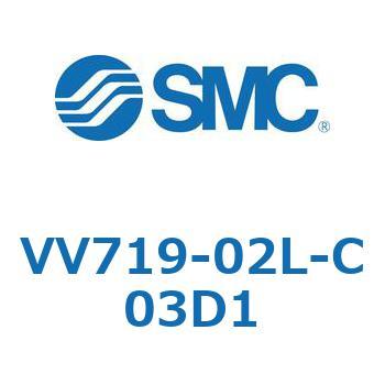 5ポートソレノイドバルブISO規格準拠 VQ用 マニホールド SMC