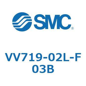 5ポートソレノイドバルブISO規格準拠 VQ用 マニホールド SMC