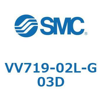 5ポートソレノイドバルブISO規格準拠 VQ用 マニホールド SMC
