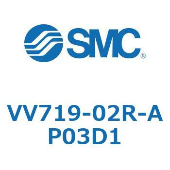 5ポートソレノイドバルブISO規格準拠 VQ用 マニホールド SMC