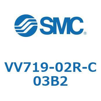 5ポートソレノイドバルブISO規格準拠 VQ用 マニホールド SMC