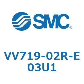 5ポートソレノイドバルブISO規格準拠 VQ用 マニホールド SMC