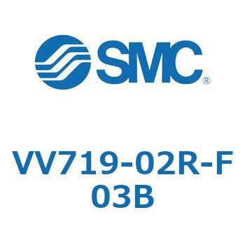 5ポートソレノイドバルブISO規格準拠 VQ用 マニホールド SMC