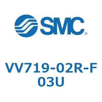 5ポートソレノイドバルブISO規格準拠 VQ用 マニホールド SMC