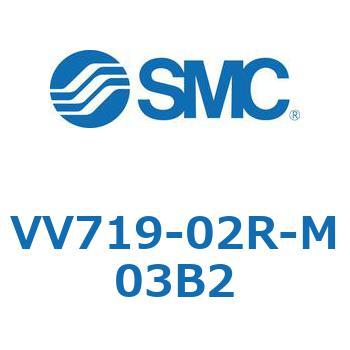 5ポートソレノイドバルブISO規格準拠 VQ用 マニホールド SMC
