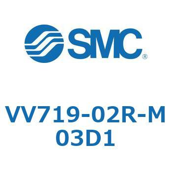5ポートソレノイドバルブISO規格準拠 VQ用 マニホールド SMC