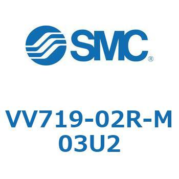 5ポートソレノイドバルブISO規格準拠 VQ用 マニホールド SMC