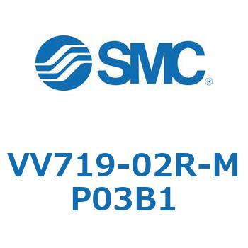 5ポートソレノイドバルブISO規格準拠 VQ用 マニホールド SMC