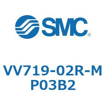 5ポートソレノイドバルブISO規格準拠 VQ用 マニホールド SMC