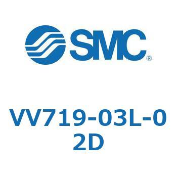 5ポートソレノイドバルブISO規格準拠 VQ用 マニホールド SMC