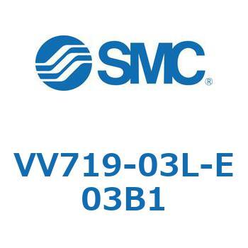 5ポートソレノイドバルブISO規格準拠 VQ用 マニホールド SMC