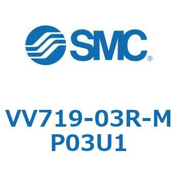 5ポートソレノイドバルブISO規格準拠 VQ用 マニホールド SMC