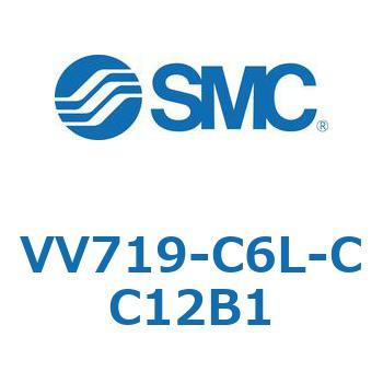 5ポートソレノイドバルブISO規格準拠 VQ用 マニホールド SMC