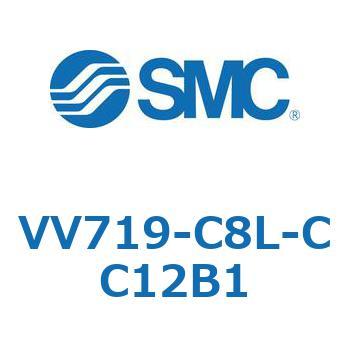 5ポートソレノイドバルブISO規格準拠 VQ用 マニホールド SMC