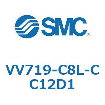 5ポートソレノイドバルブISO規格準拠 VQ用 マニホールド SMC