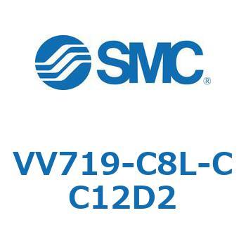 5ポートソレノイドバルブISO規格準拠 VQ用 マニホールド SMC