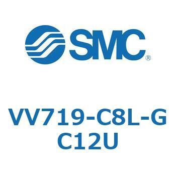 5ポートソレノイドバルブISO規格準拠 VQ用 マニホールド SMC