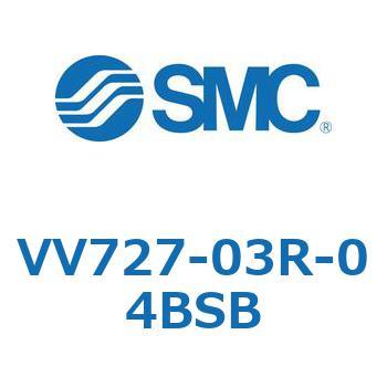5ポートソレノイドバルブISO規格準拠 VQ用 マニホールド SMC