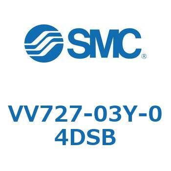 5ポートソレノイドバルブISO規格準拠 VQ用 マニホールド SMC